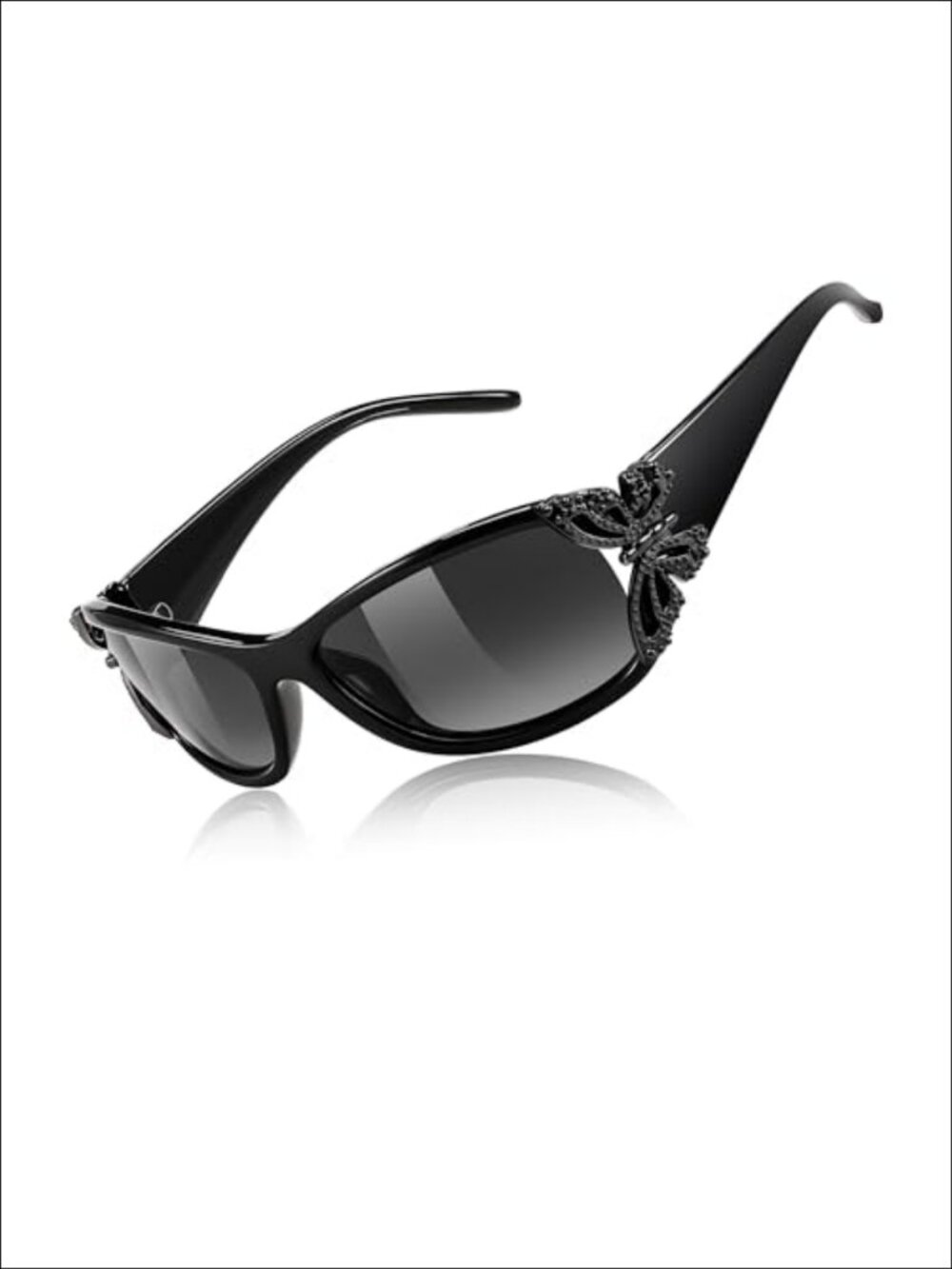 FEISEDY Butterfly Polarized Sunglasses UV400 Wrap Around Shades